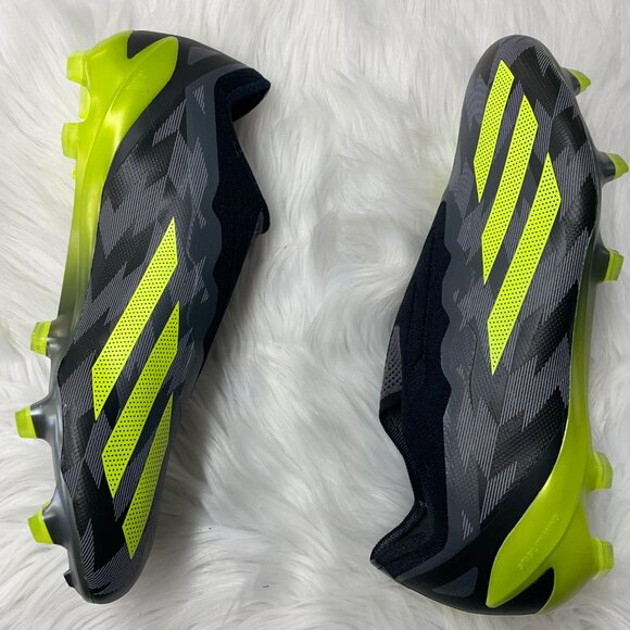 Adidas X Crazyfast Injection.1 Laceless FG Mens Cleats Black IG0765 NEW Sz 11 - Picture 4 of 6